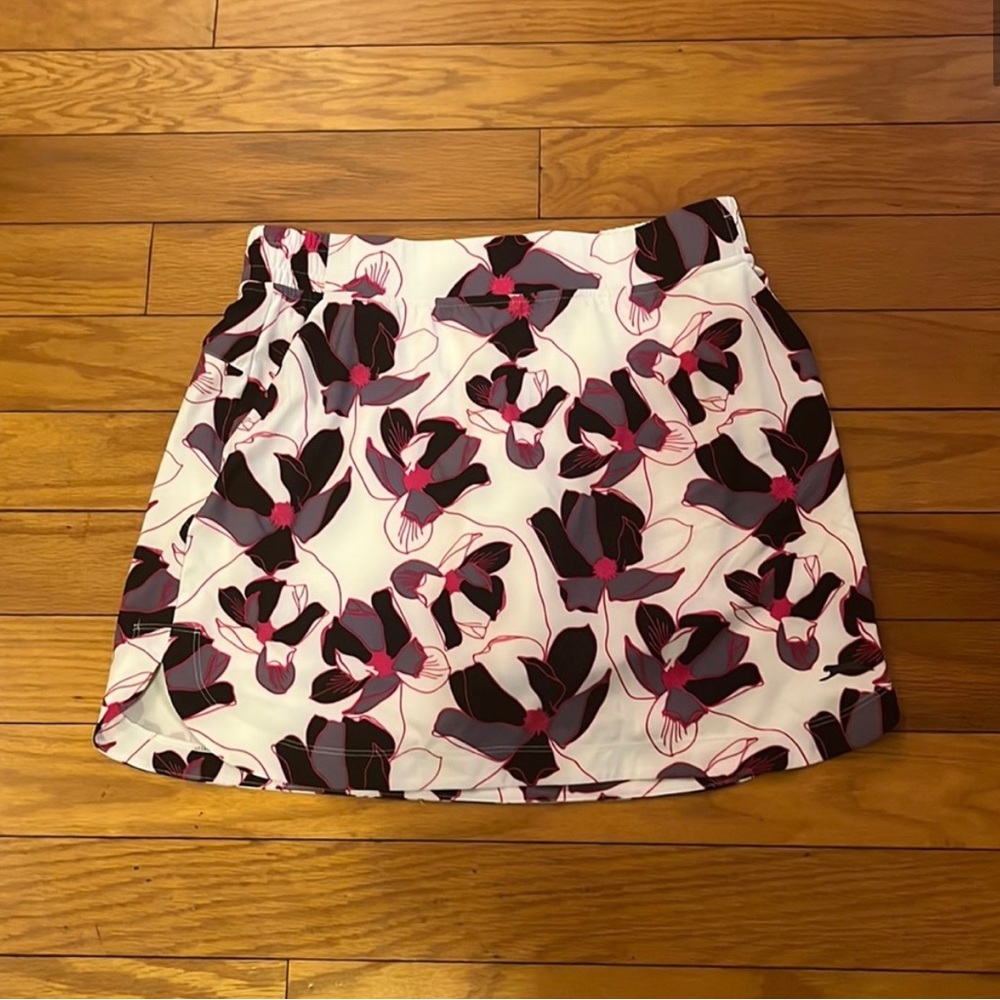 Slazenger Women’s Golf Skort Medium Purple Pink White Floral